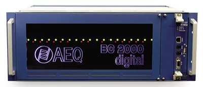 AEQ BC2000 RACK FRONT
