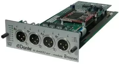 Dante-to-AES-Out-Module