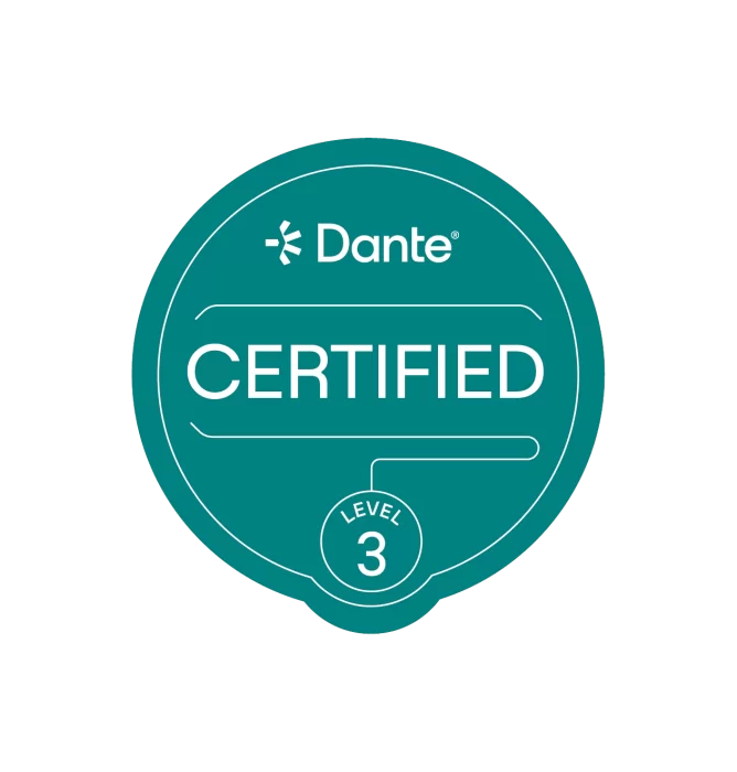Dante Certification Level 3