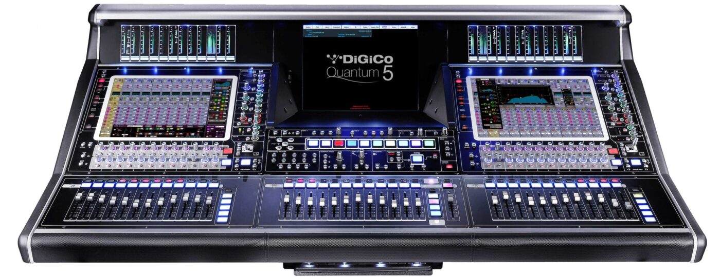 Quantum 5 Engine DiGiCo - Quantum 5 | Dante