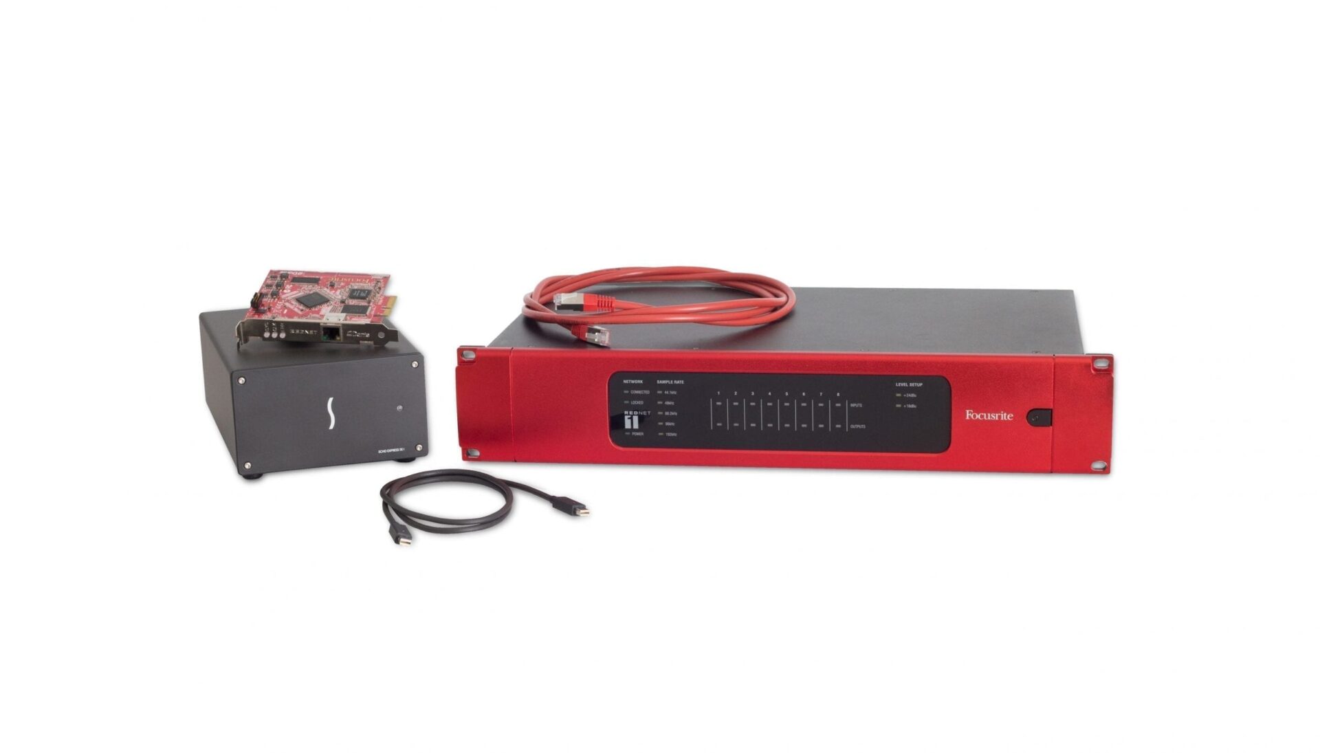 Focusrite - RedNet 1 Native 8x8 bundle | Dante