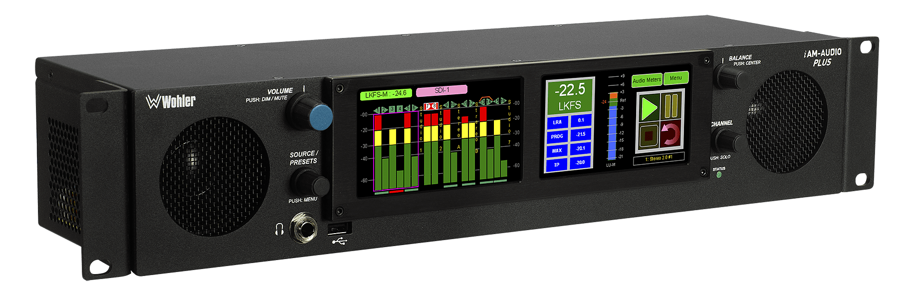 WOHLER TECHNOLOGIES VM-2A オートモニターパネル