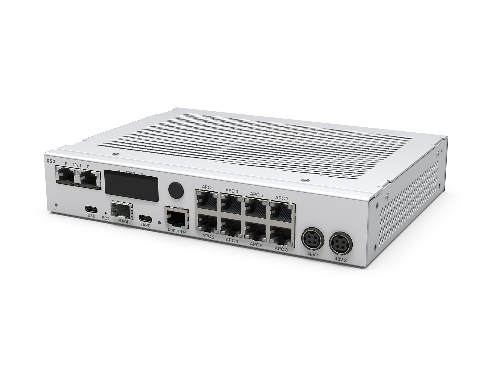 52-7500A XS3 IP Core w. Dante 4×4