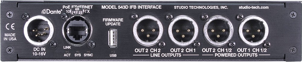 Model 544D Audio Interface