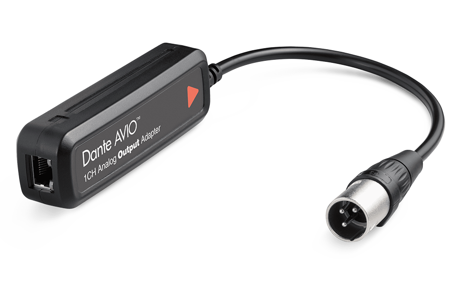 Dante AVIO Analog Output Adapters